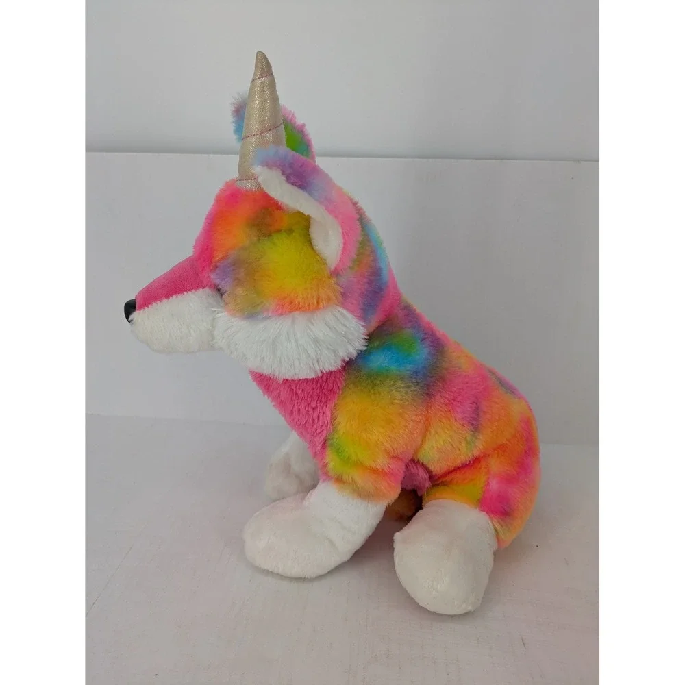 Plush Lot Great Wolf Lodge Wolfie Corn Tie Dye Wild Republic Unipak Arctic Fox